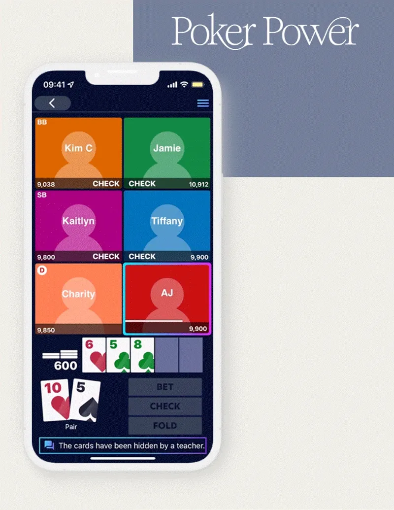 Poker Power mobile app and learning platform