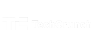 TechCrunch white transparent logo